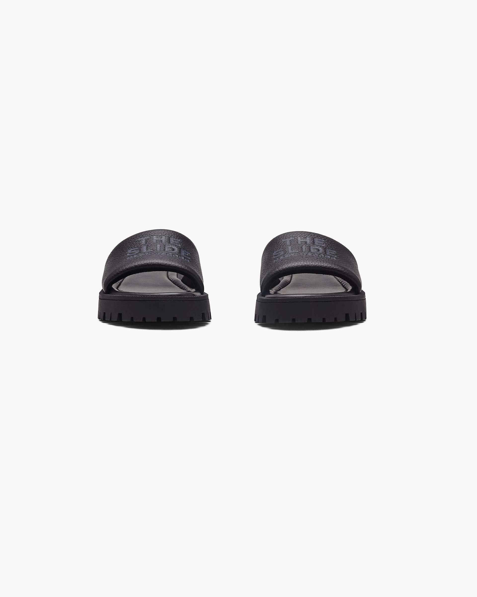 The Lug Sole Slide - Black