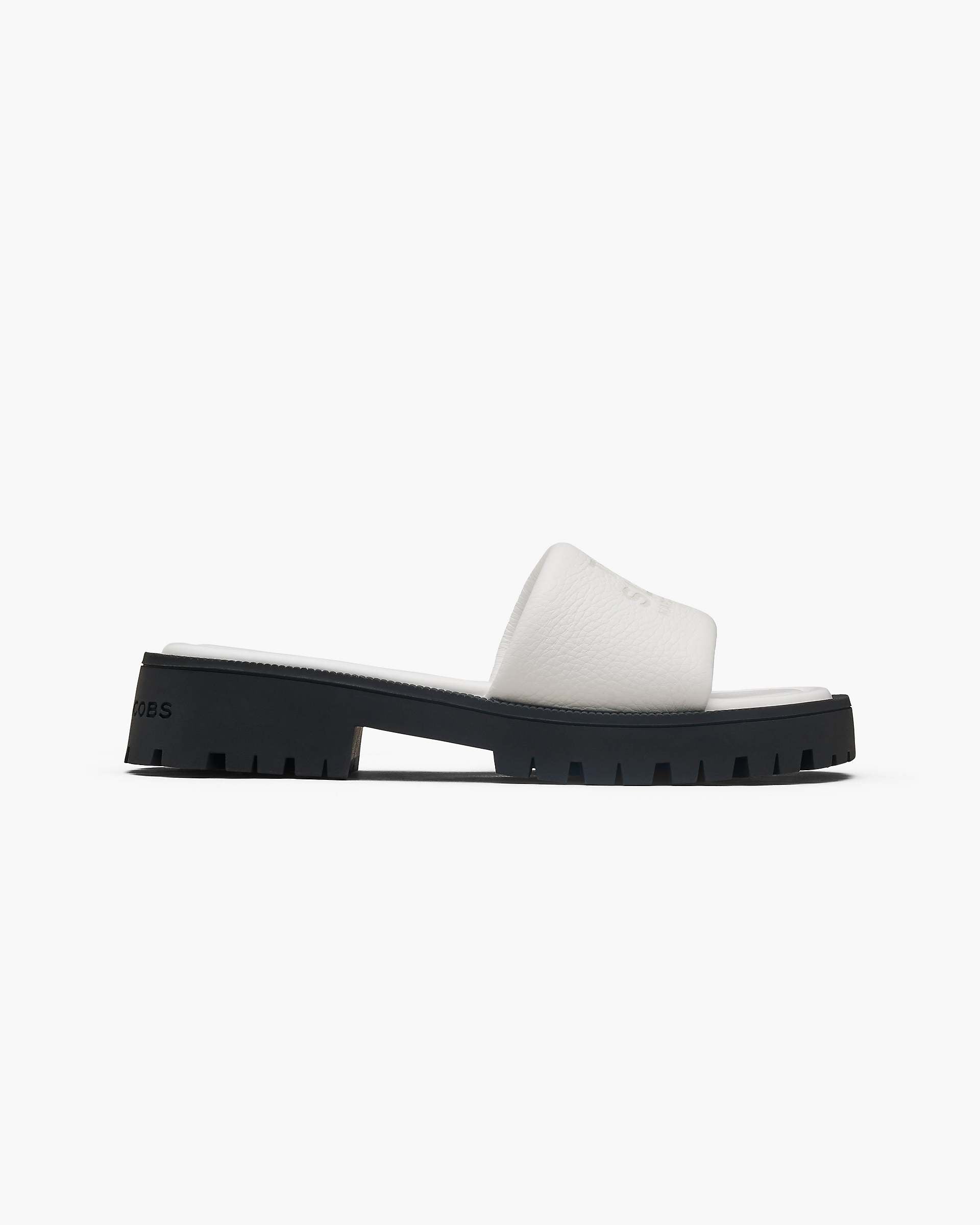 The Lug Sole Slide - Bright White
