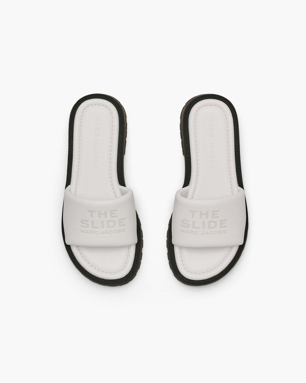 The Lug Sole Slide - Bright White
