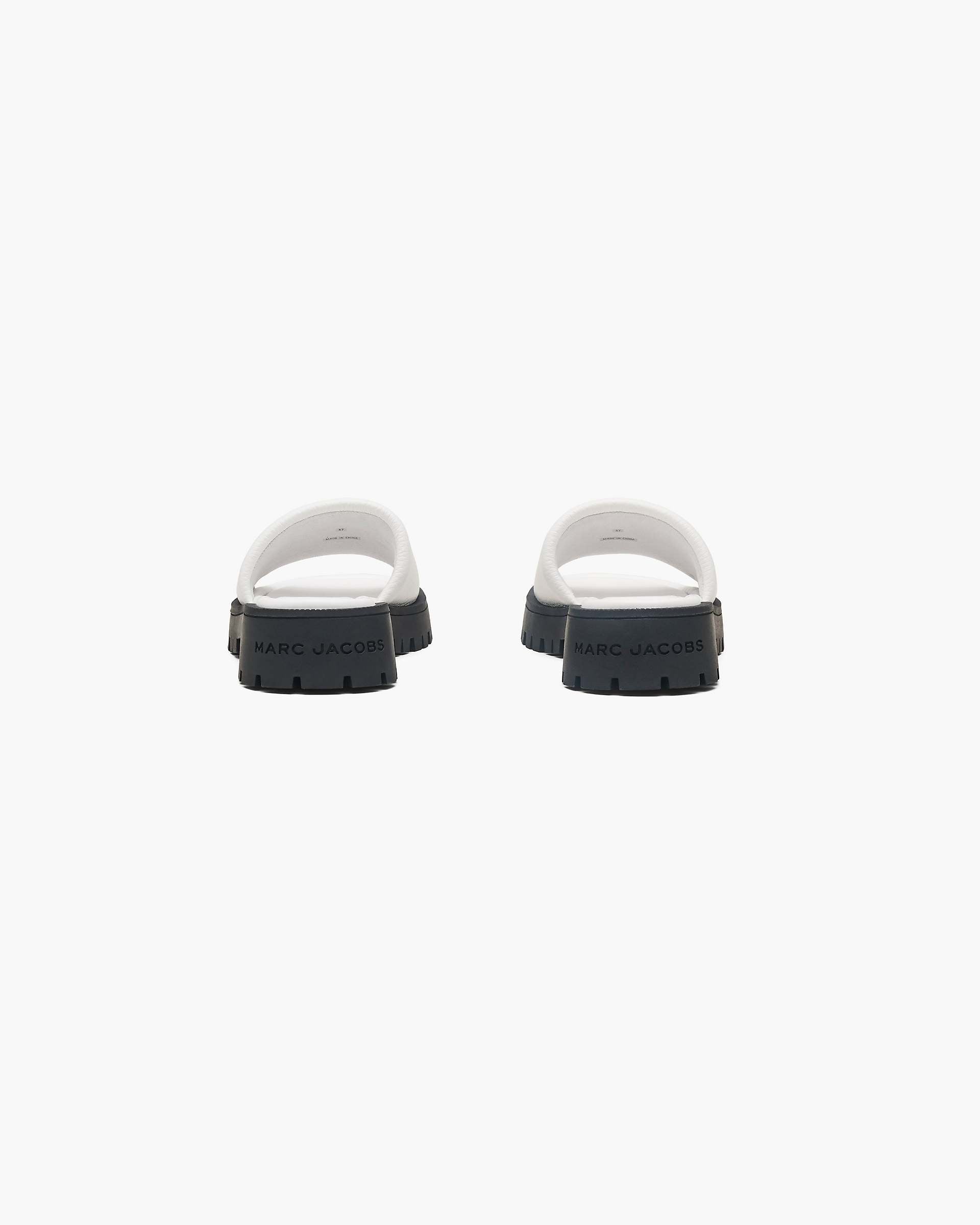 The Lug Sole Slide - Bright White