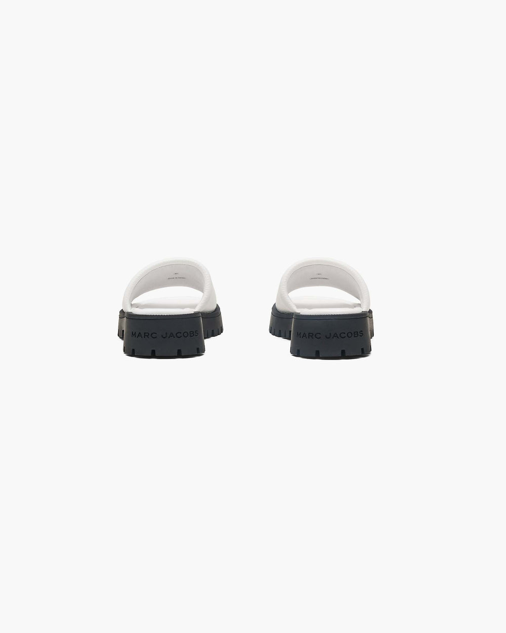 The Lug Sole Slide - Bright White