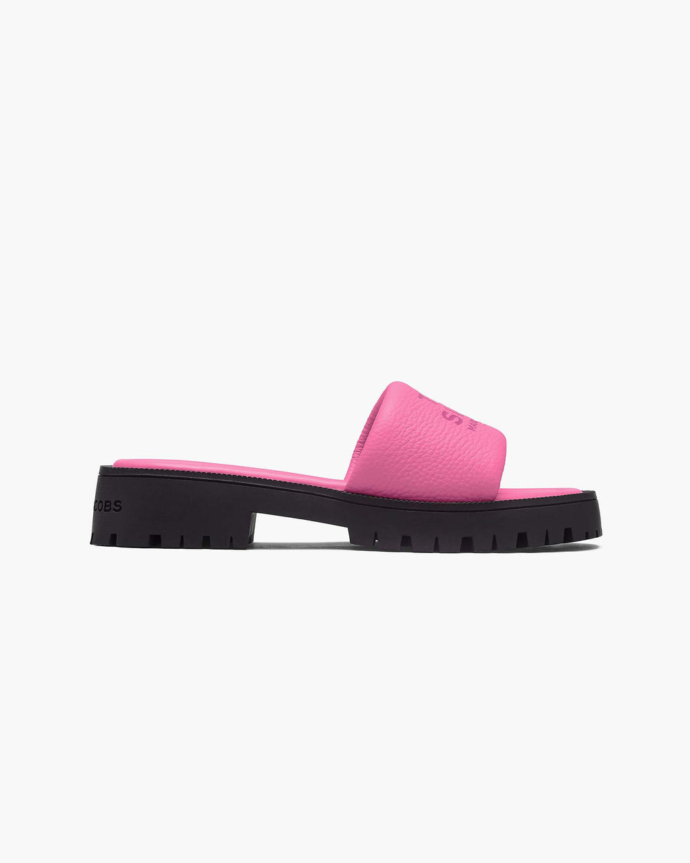 The Lug Sole Slide - Bow Pink