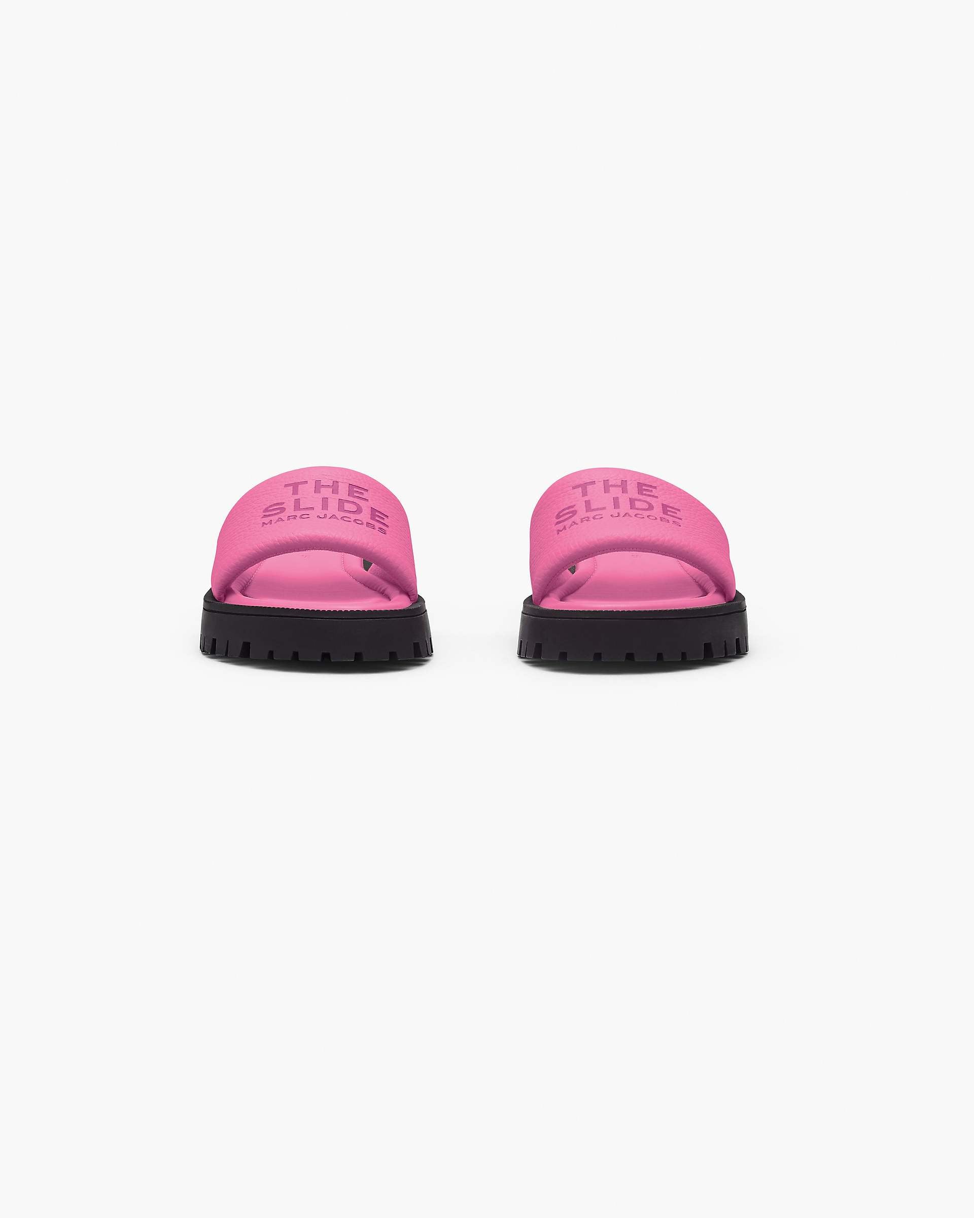 The Lug Sole Slide - Bow Pink