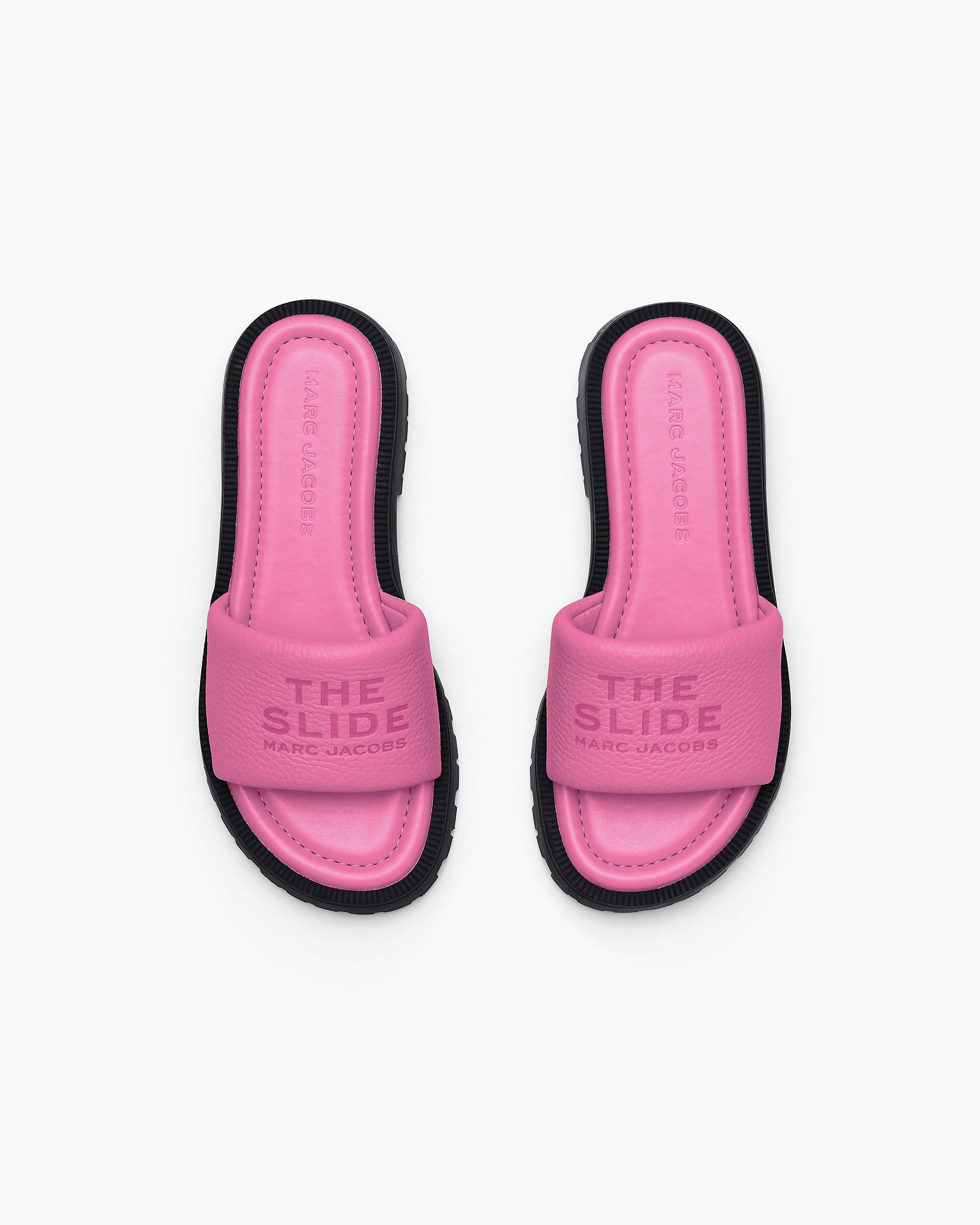 The Lug Sole Slide - Bow Pink