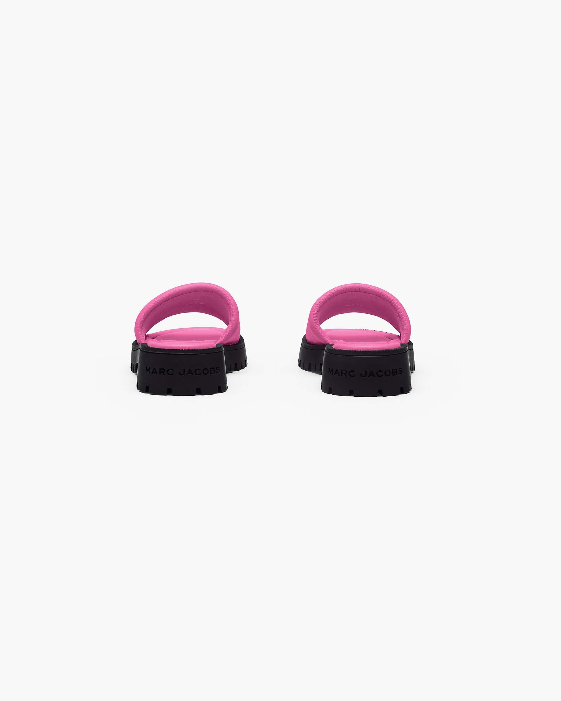The Lug Sole Slide - Bow Pink