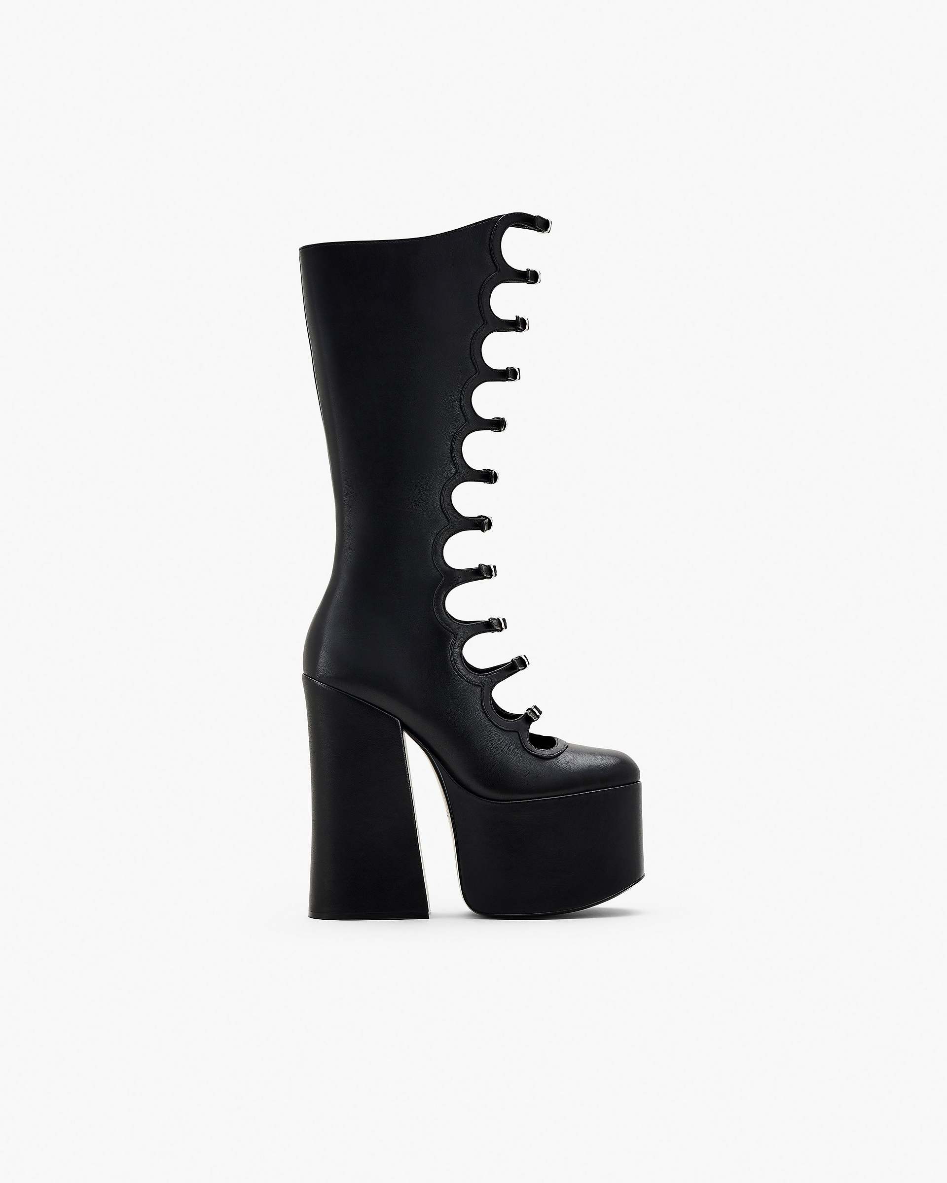 The Kiki Knee-High Boot - Black