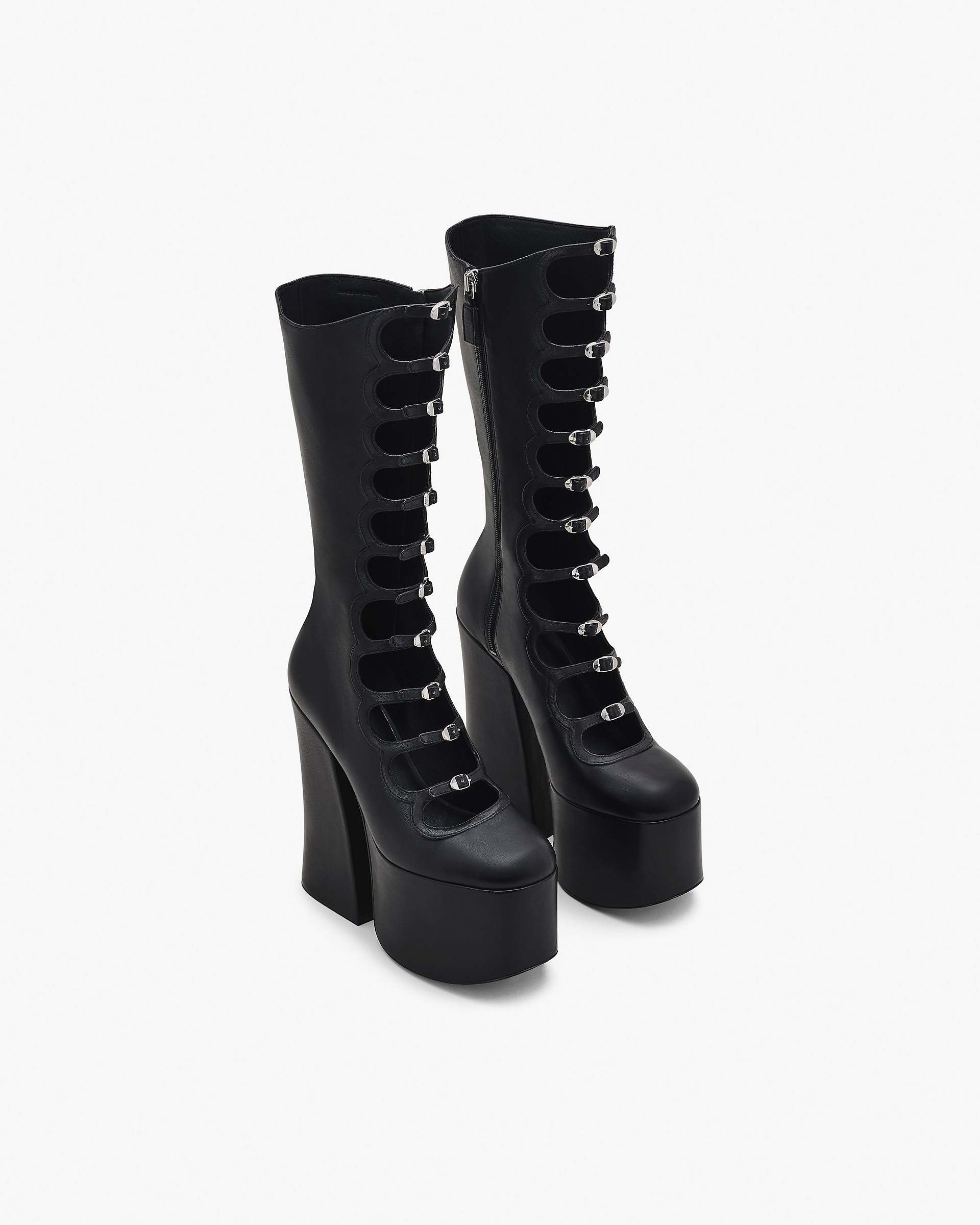 The Kiki Knee-High Boot - Black