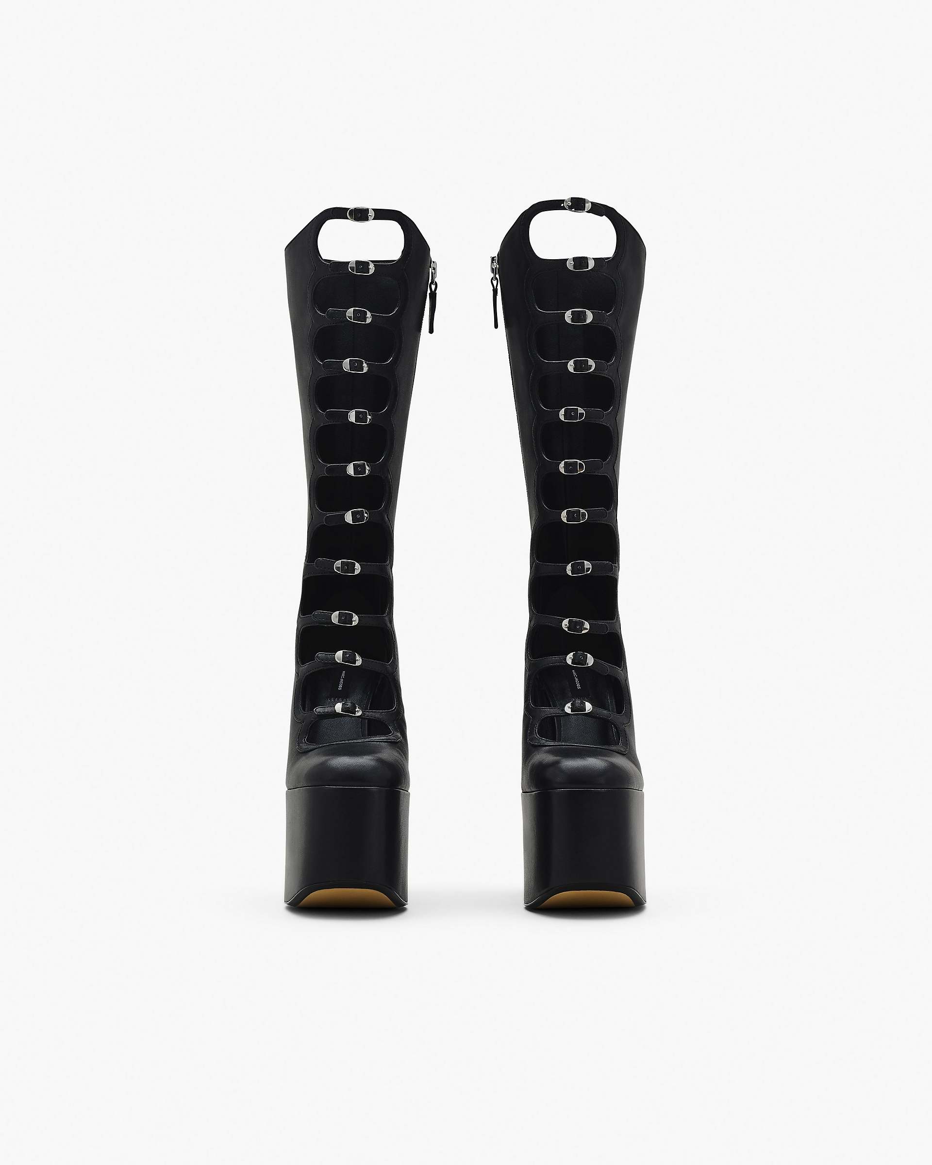 The Kiki Knee-High Boot - Black