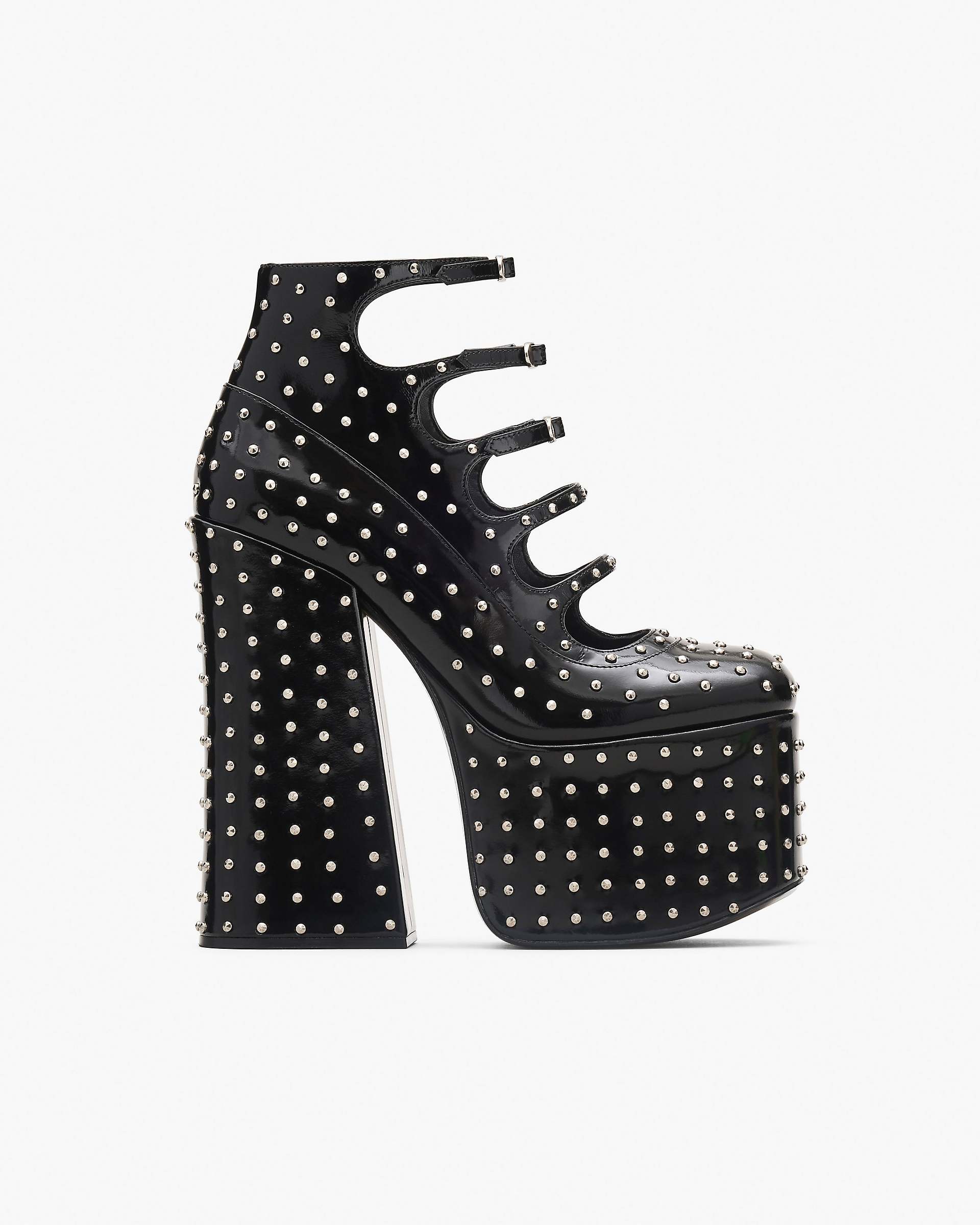 The Glam Studs Kiki Ankle Boot - Black