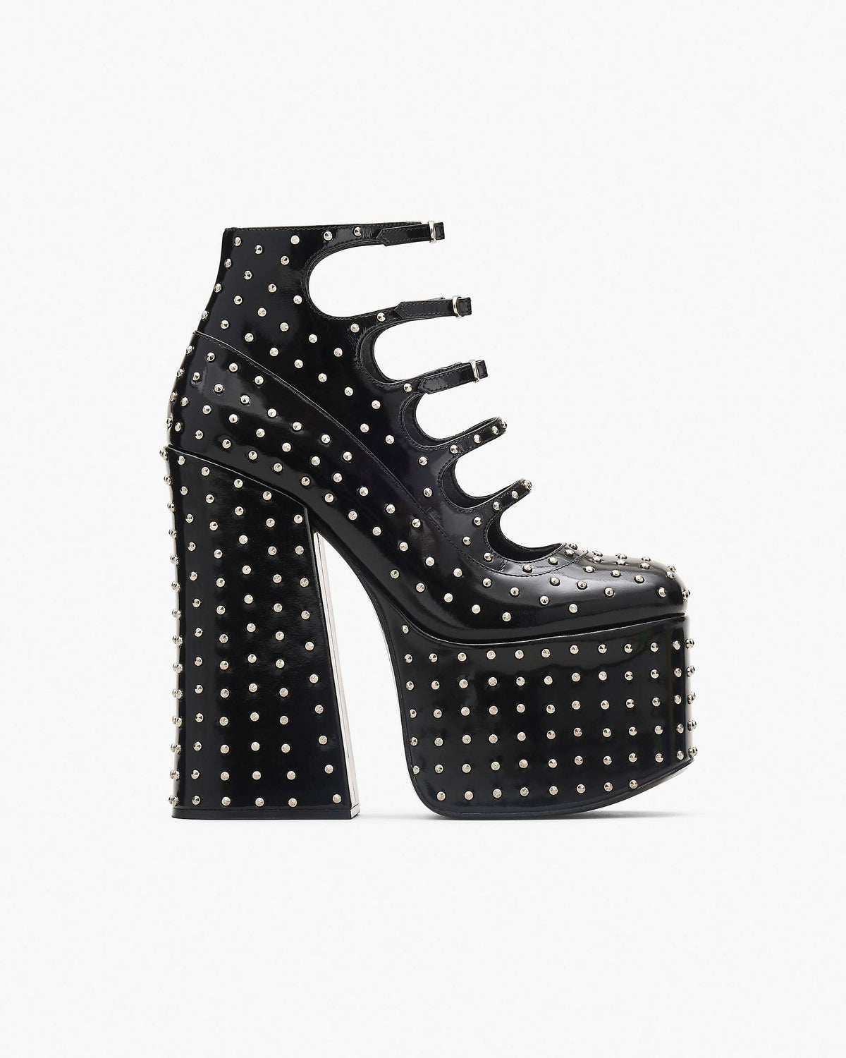 The Glam Studs Kiki Ankle Boot - Black