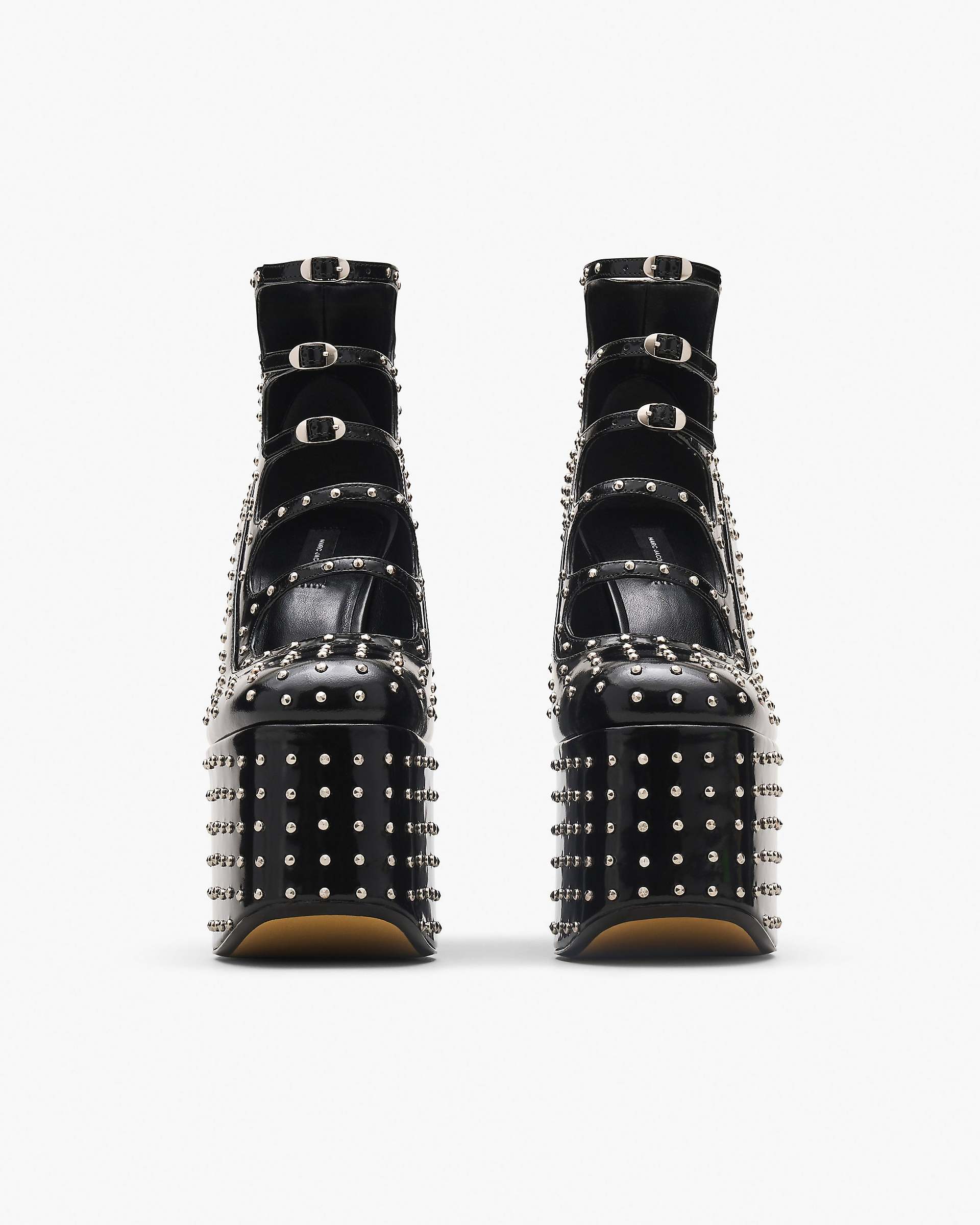 The Glam Studs Kiki Ankle Boot - Black