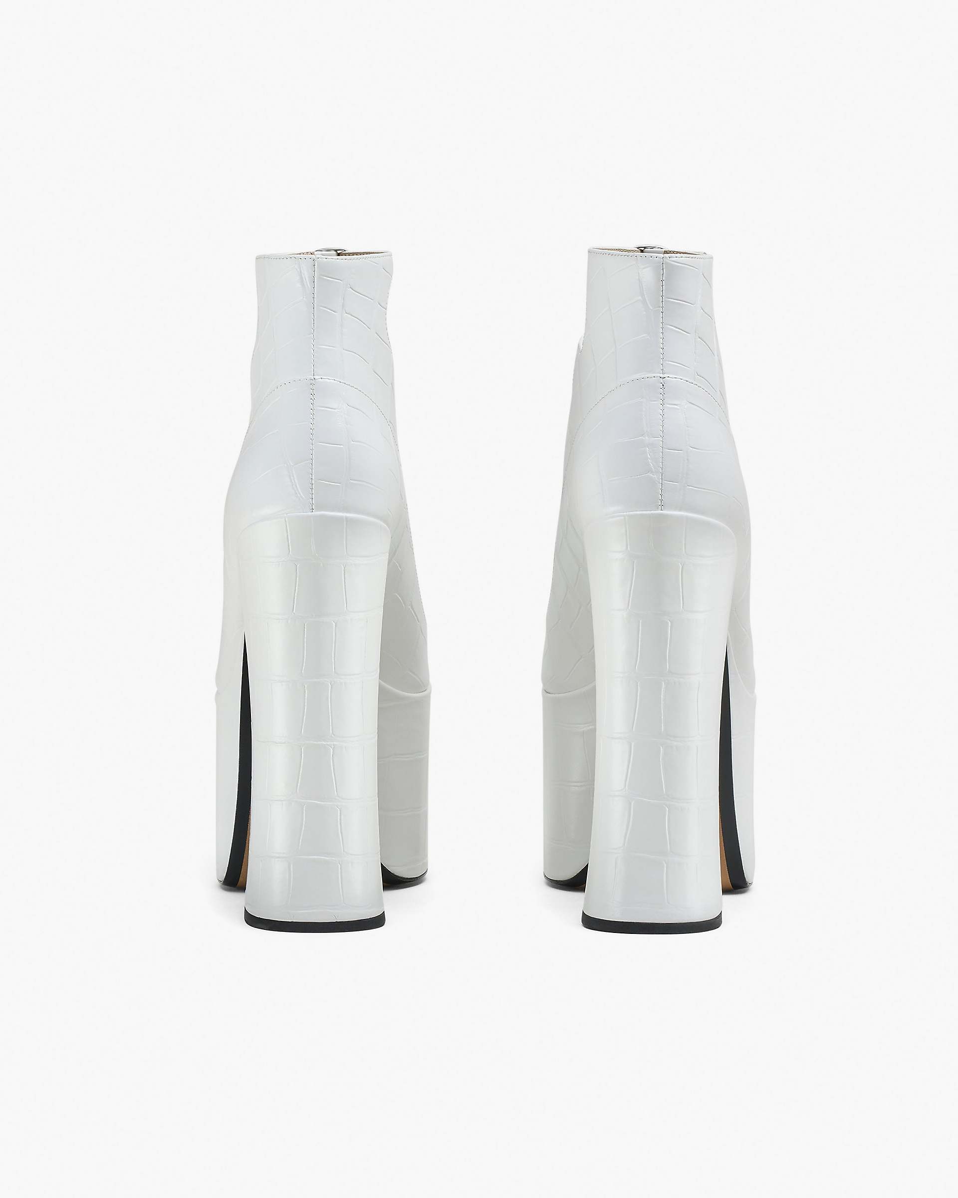 The Kiki Ankle Boot - Cotton White