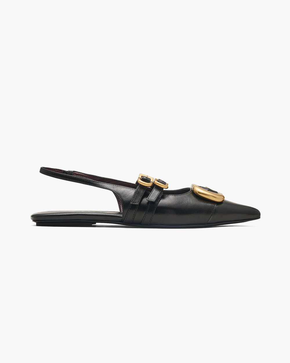 The Doll Shoe Slingback - Black