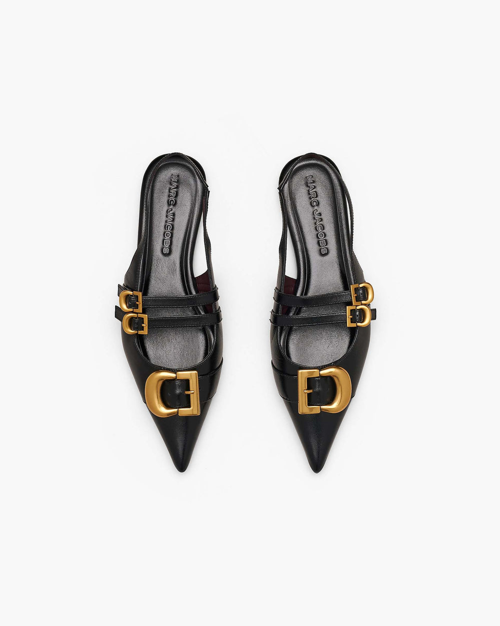 The Doll Shoe Slingback - Black