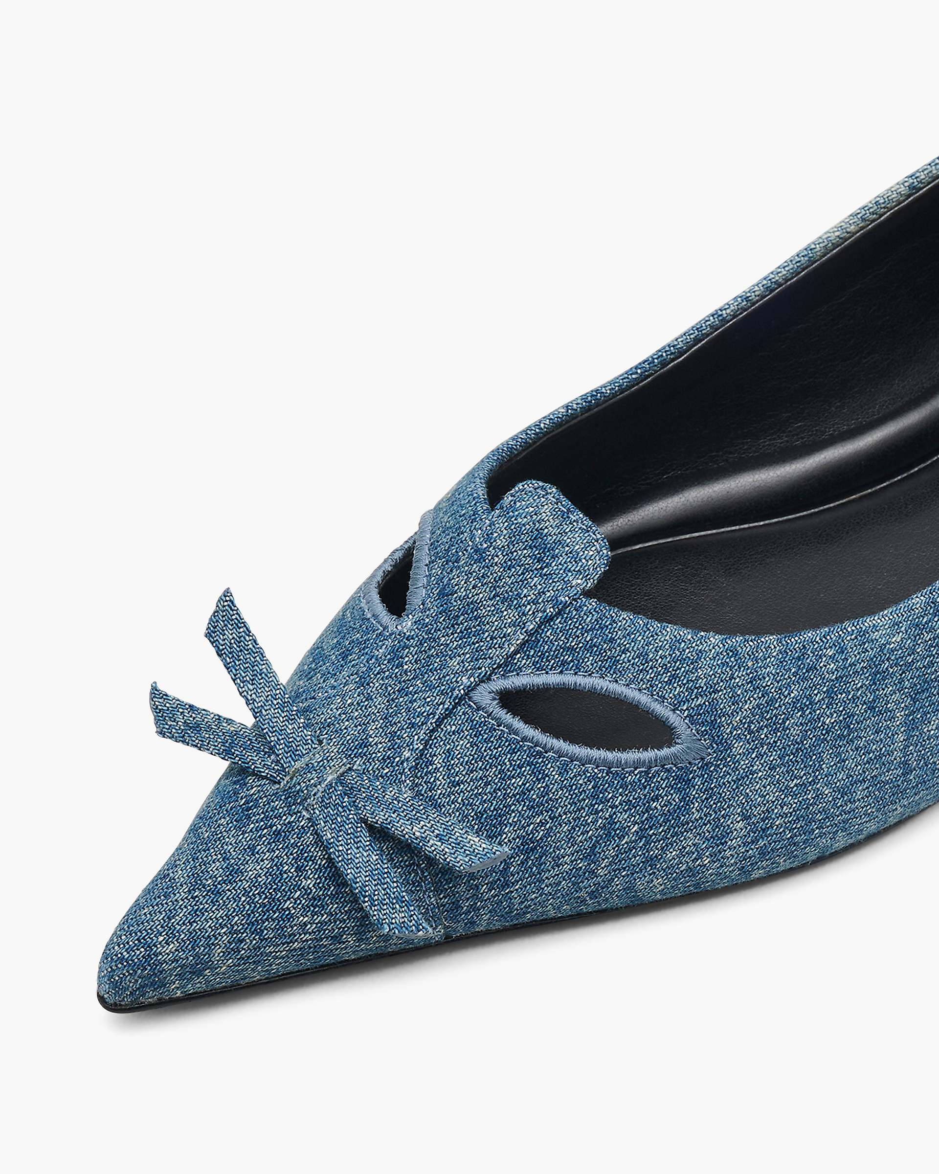 The Denim Kat Ballerina - Vintage Indigo