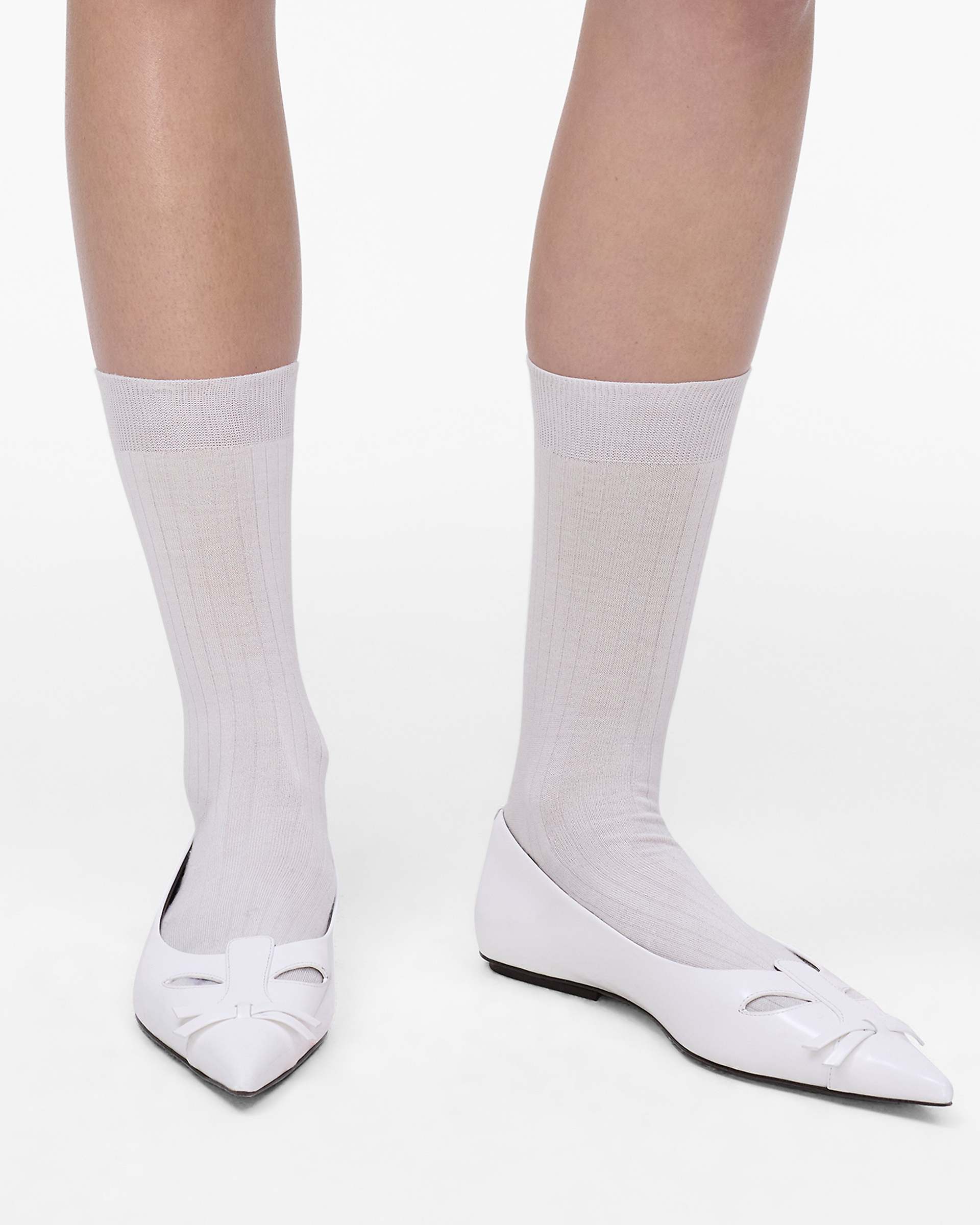 The Kat Ballerina - Bright White