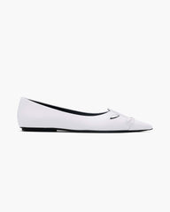 The Kat Ballerina - Bright White