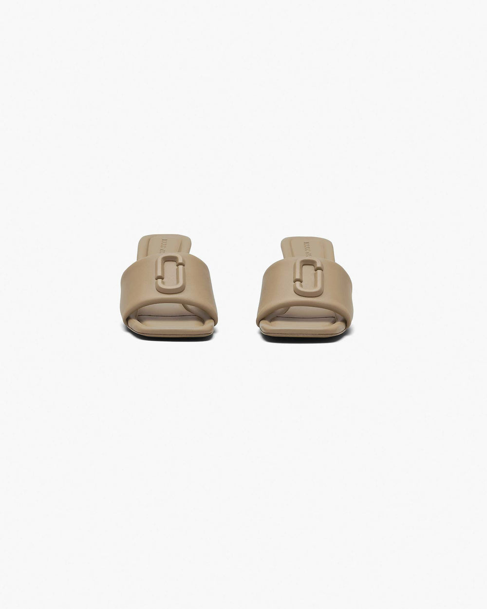 The Leather J Marc Heeled Sandal - Camel