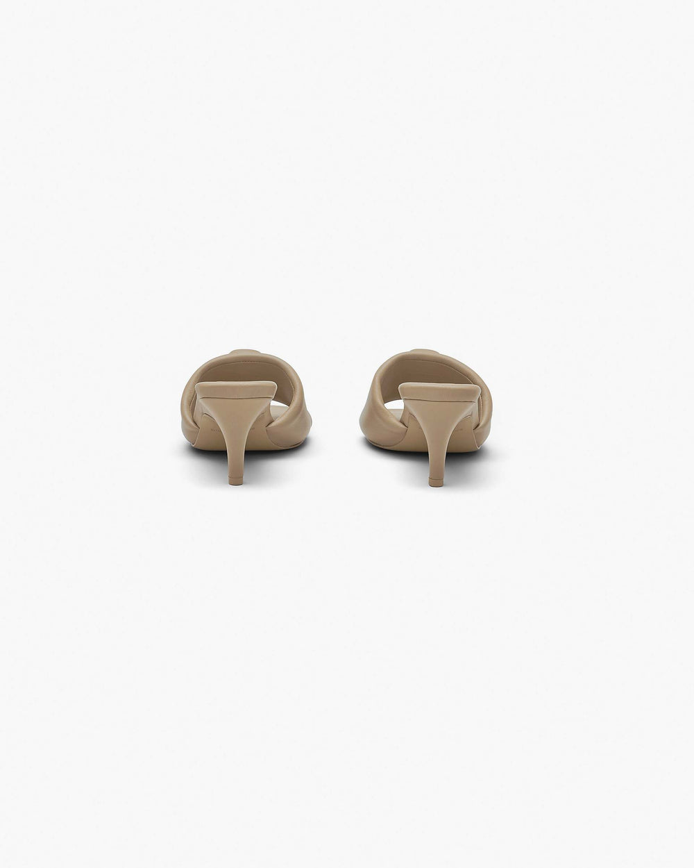 The Leather J Marc Heeled Sandal - Camel