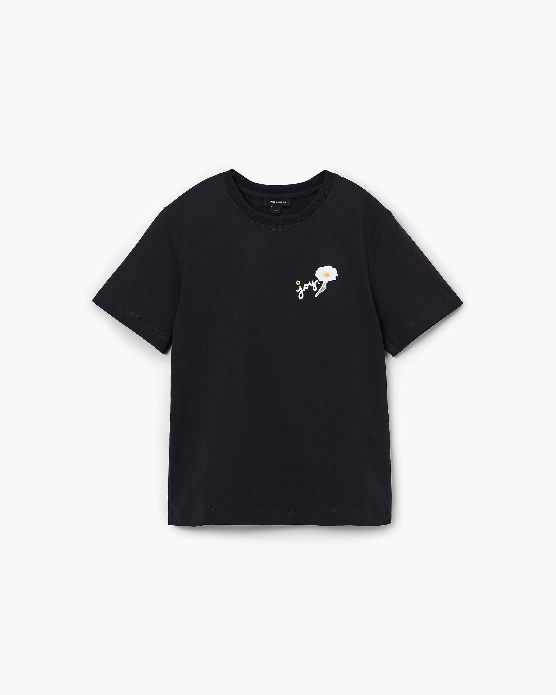 Marc Is Joy Daisy Baby Tee - Black