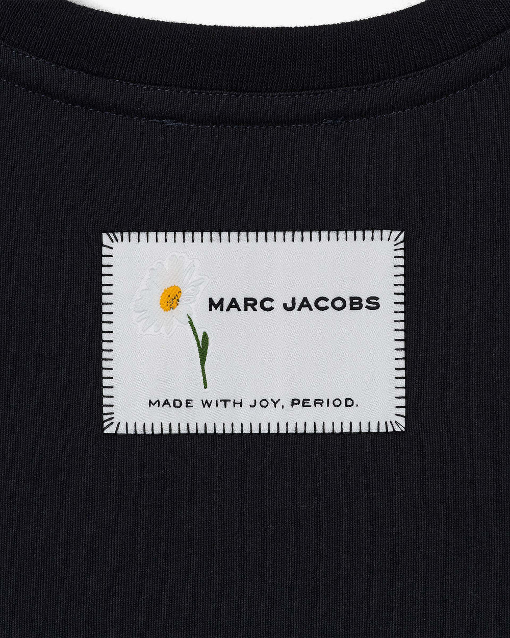 Marc Is Joy Daisy Baby Tee - Black