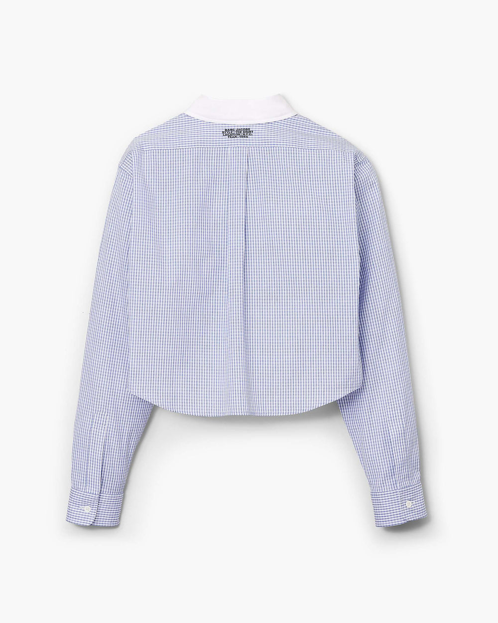 The Cropped Femme Shirt - Blue Multi