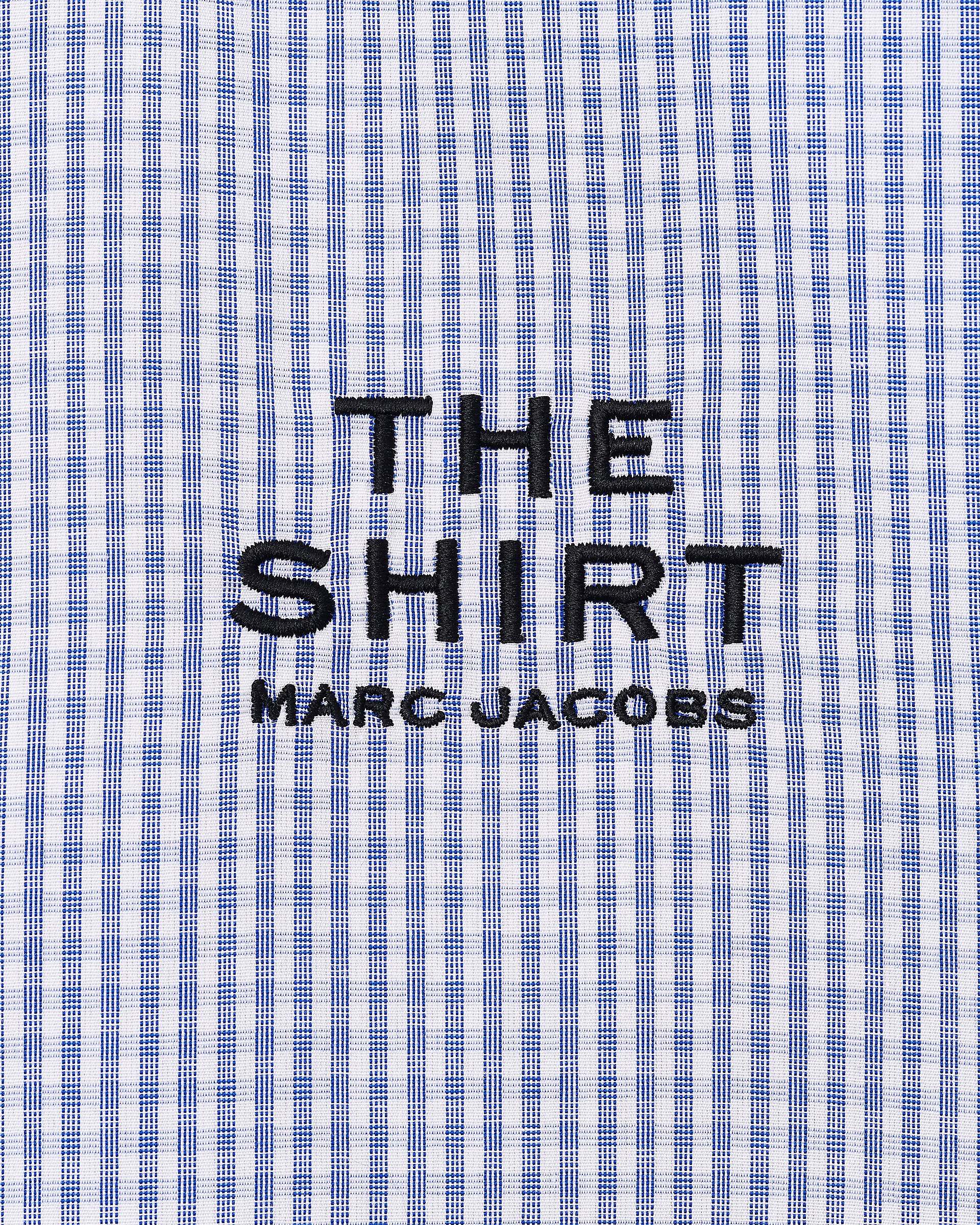 The Cropped Femme Shirt - Blue Multi