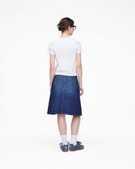 Daisy Logo Slim Tee - White