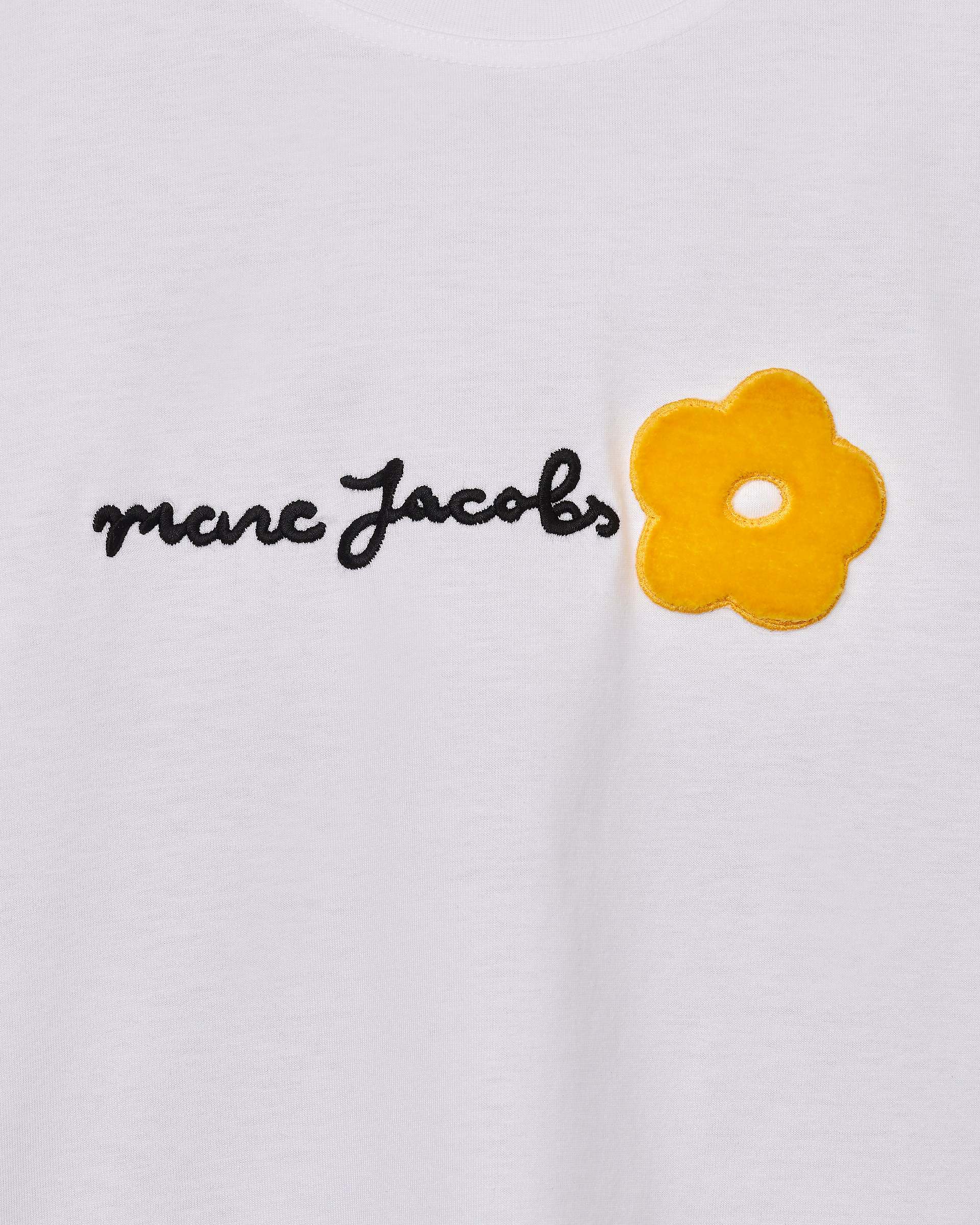 Daisy Logo Slim Tee - White