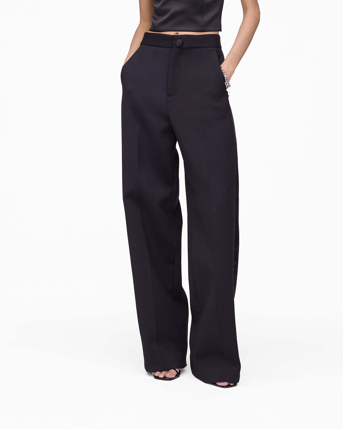 Tuxedo Trouser - Black