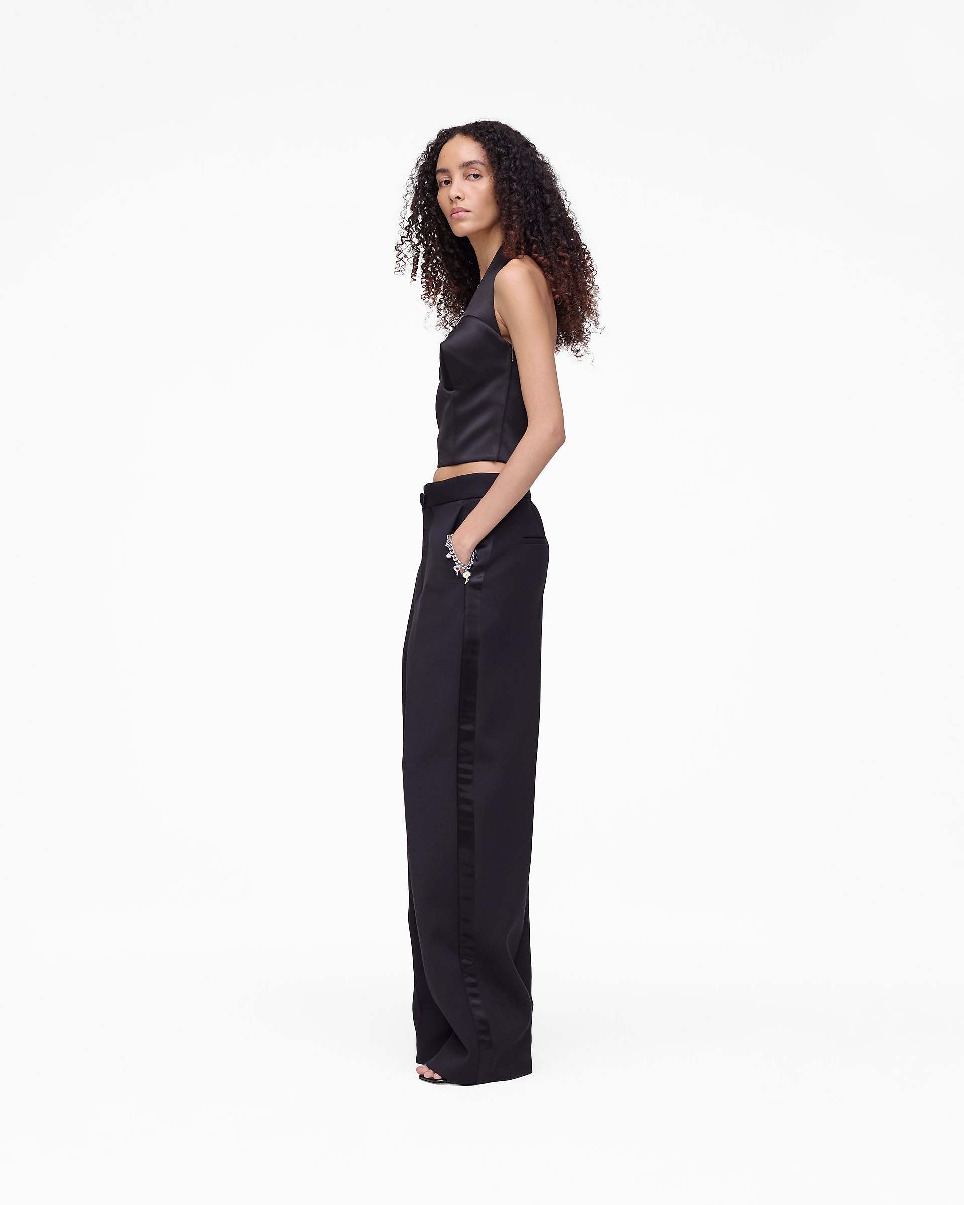 Tuxedo Trouser - Black