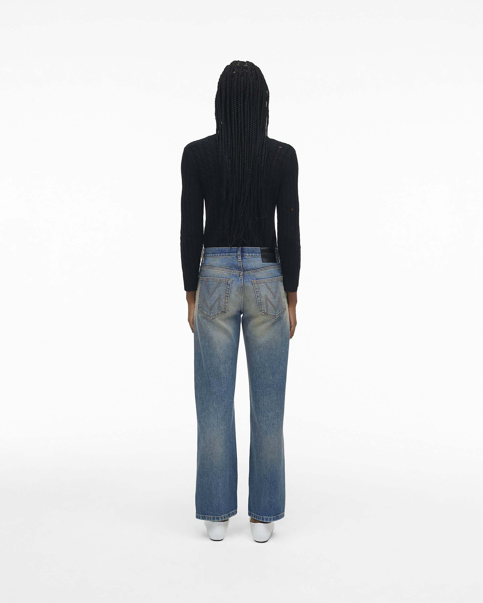 The Washed Jean - Medium Wash Indigo
