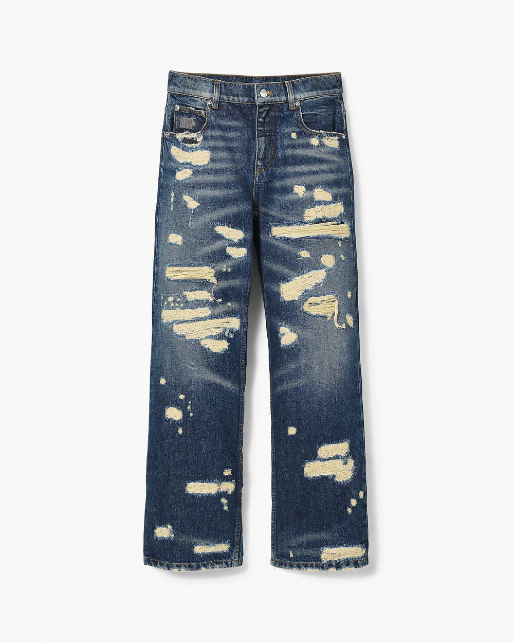 The Rip And Repair Straight Jean - Punk Indigo