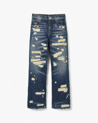 The Rip And Repair Straight Jean - Punk Indigo