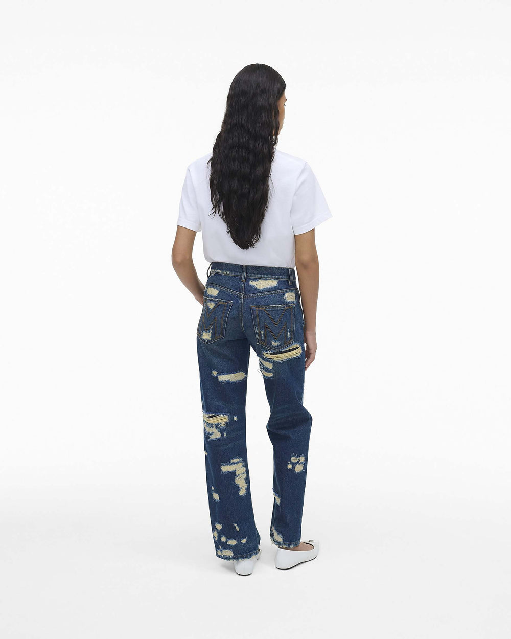 The Rip And Repair Straight Jean - Punk Indigo