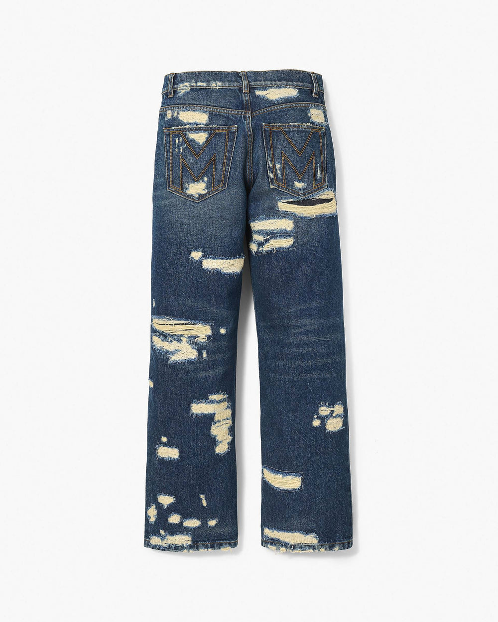 The Rip And Repair Straight Jean - Punk Indigo