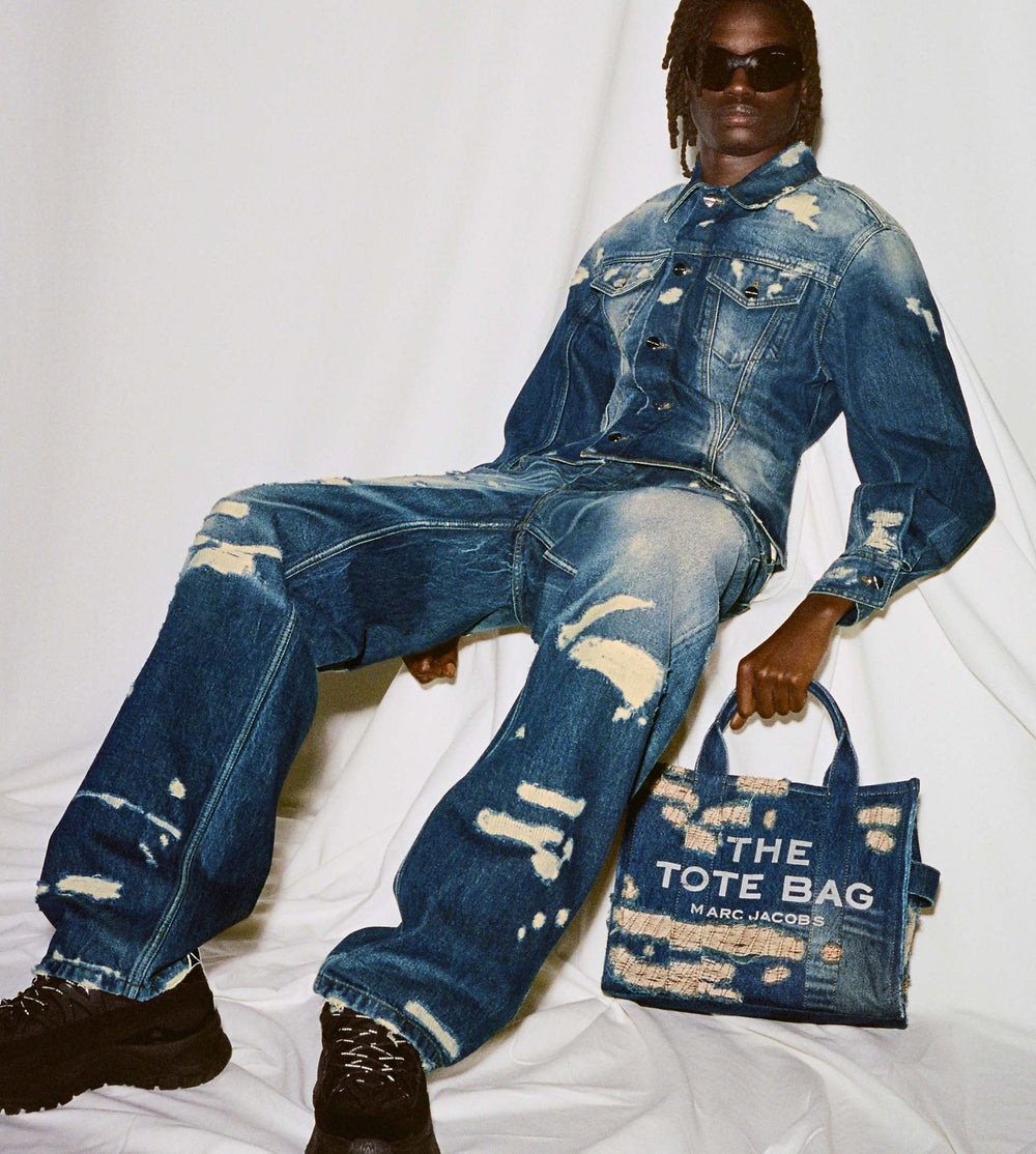 The Rip And Repair Straight Jean - Punk Indigo
