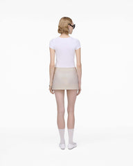 Tweed Mini Skirt - Ivory