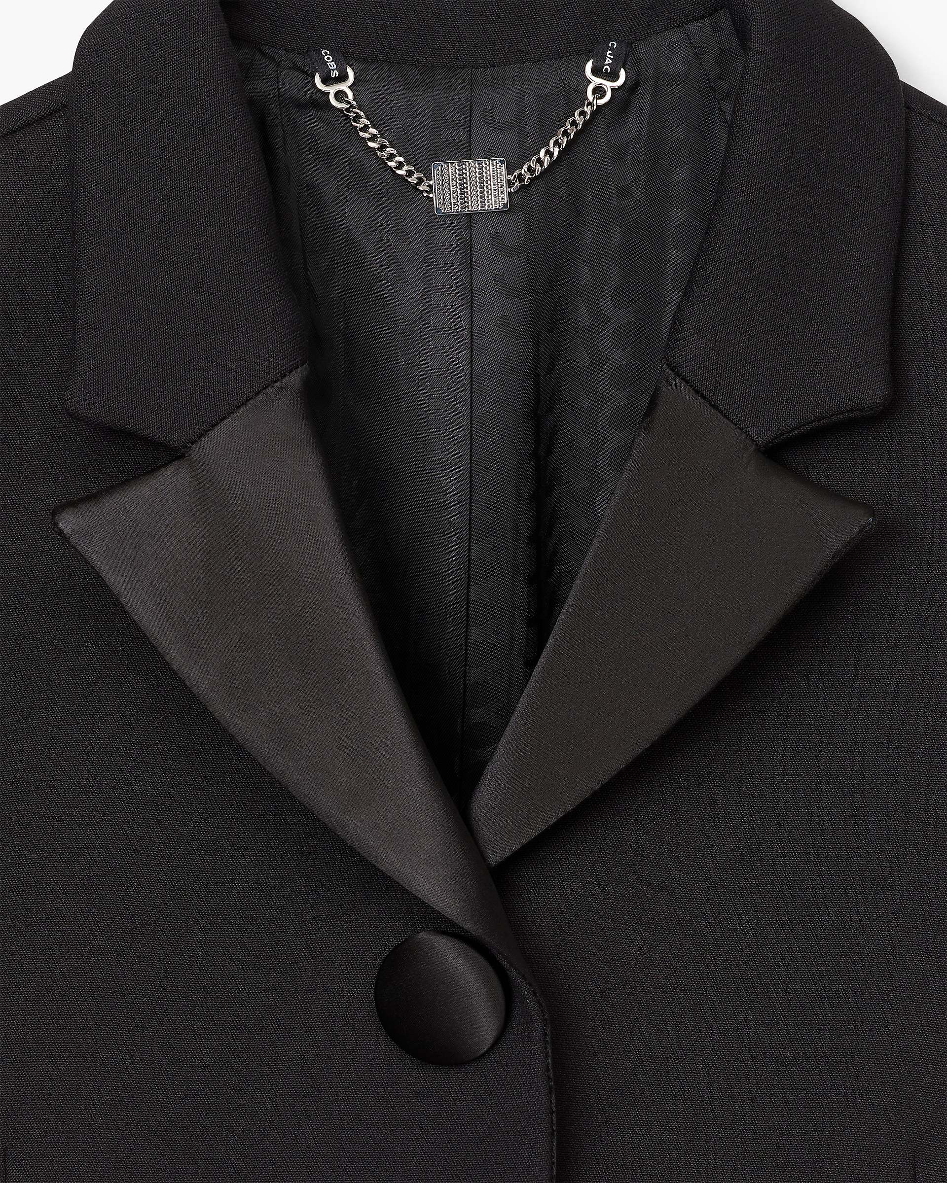 Tuxedo Suiting Blazer - Black