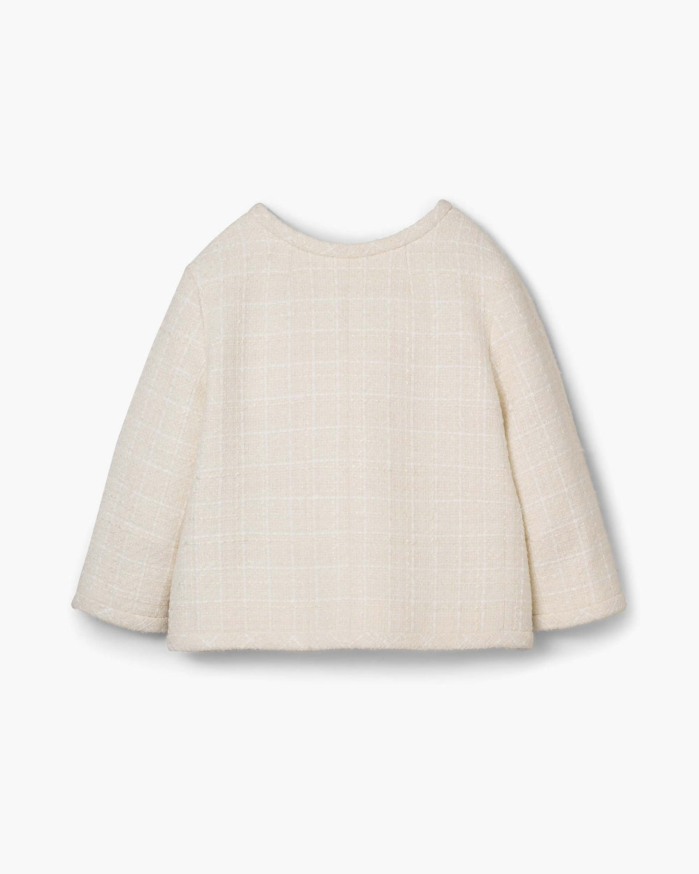 Tweed Backwards Lady Jacket - Ivory