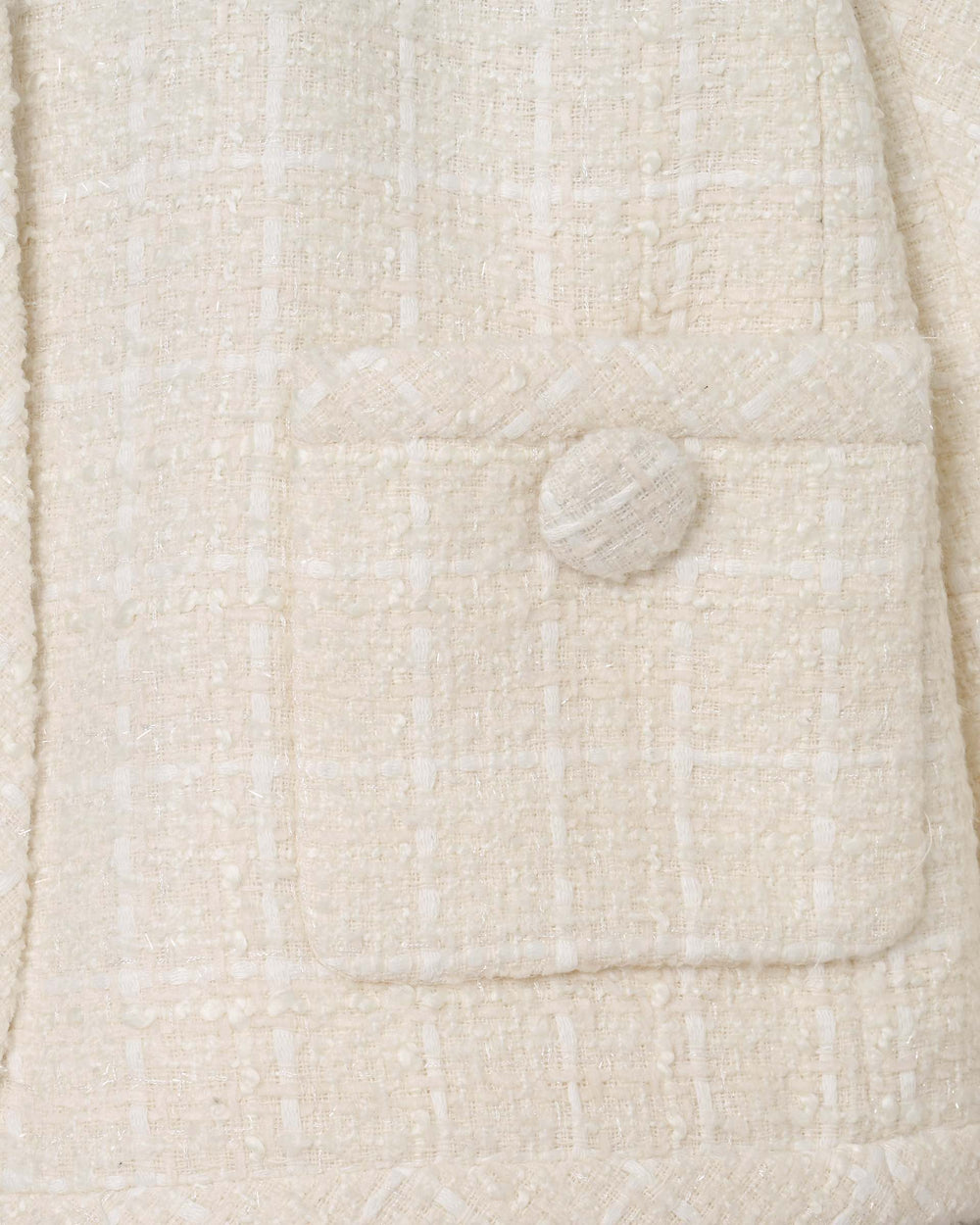 Tweed Backwards Lady Jacket - Ivory