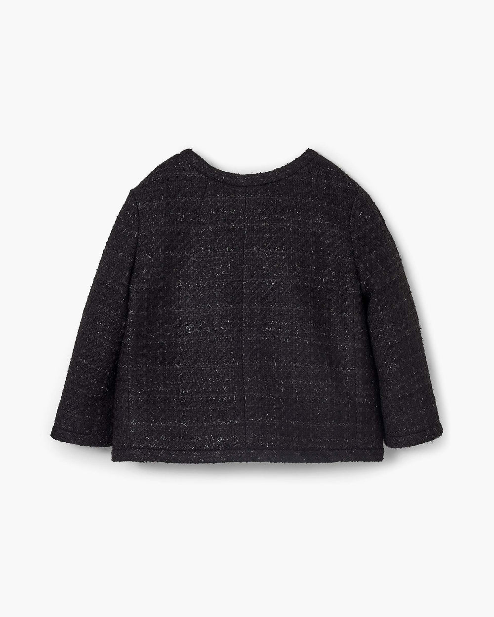 Tweed Backwards Lady Jacket - Black