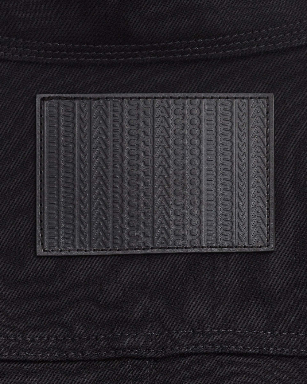 The Fluted Denim Jacket - Black
