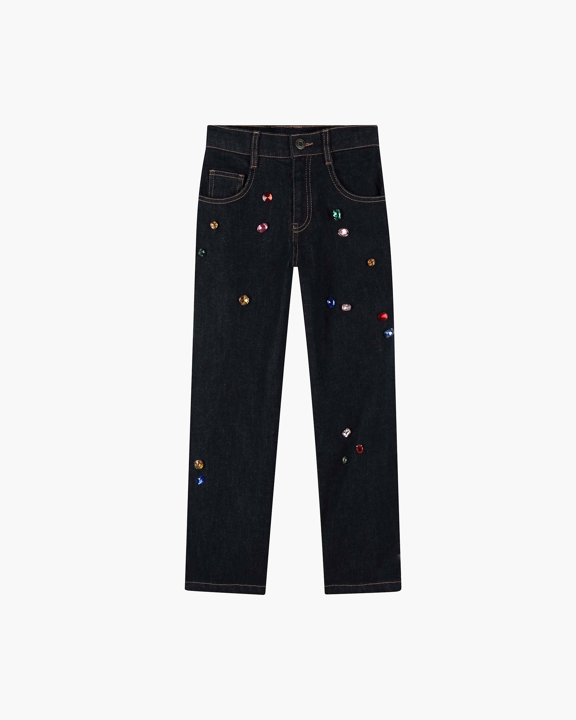 The Gem Denim Jeans - Blue