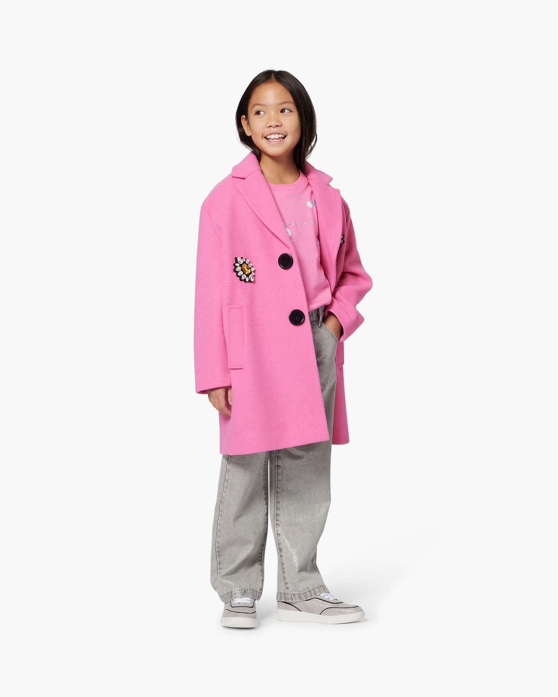 The Charm Collector Coat - Pink