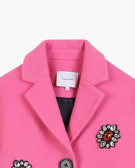 The Charm Collector Coat - Pink