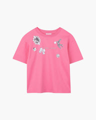 The Charm Collector Tee - Pink