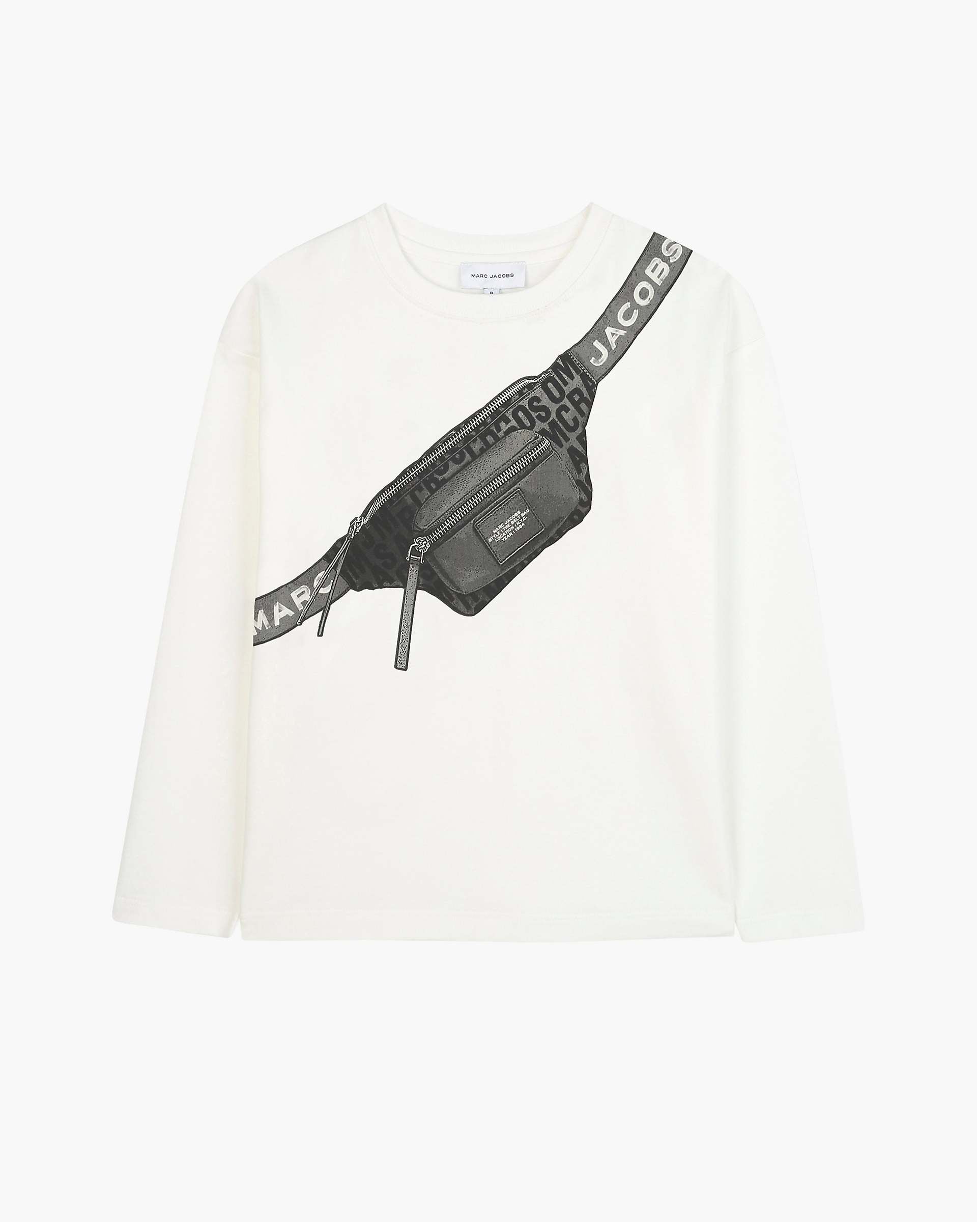 The Trompe Loeil Tee - White