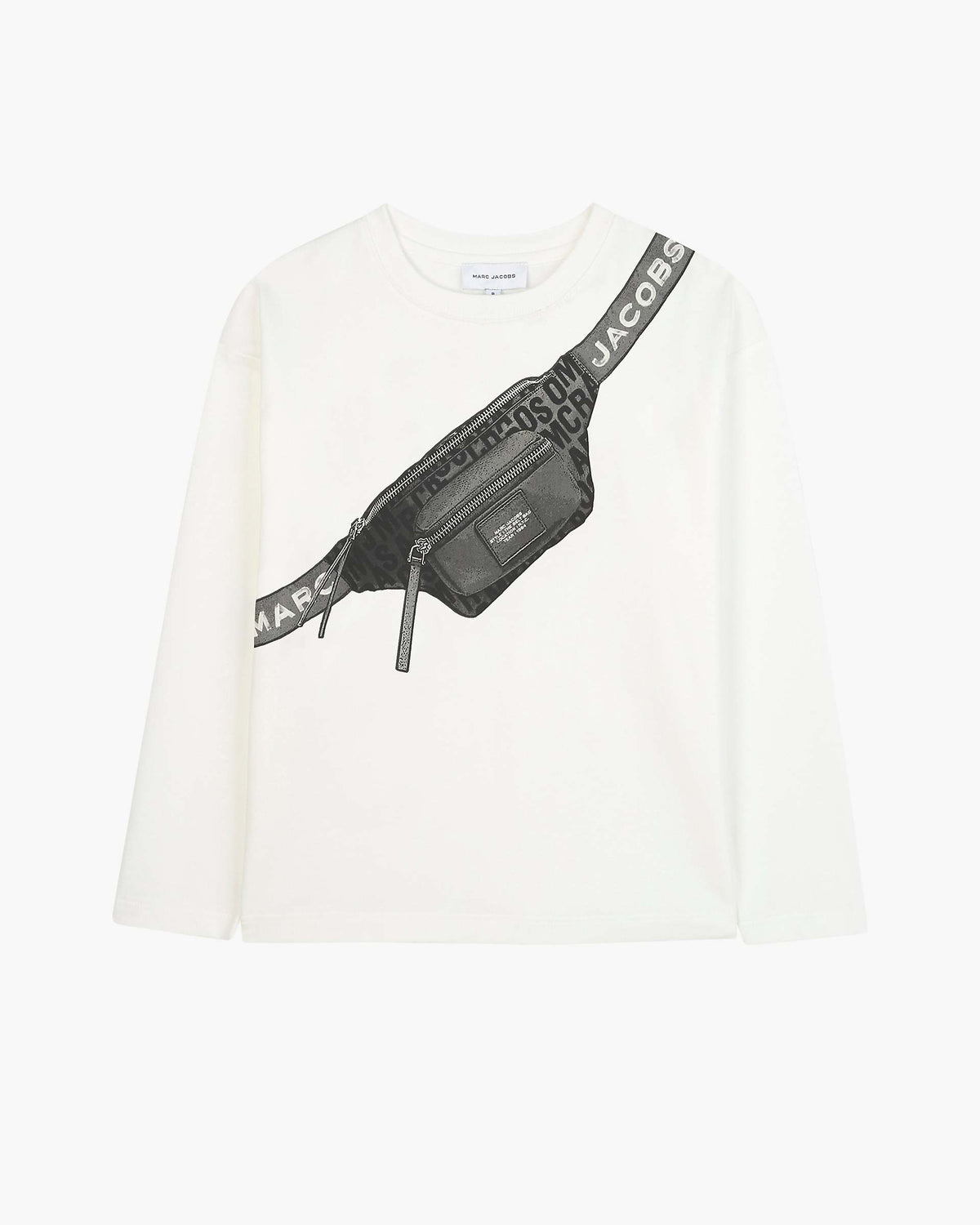 The Trompe Loeil Tee - White