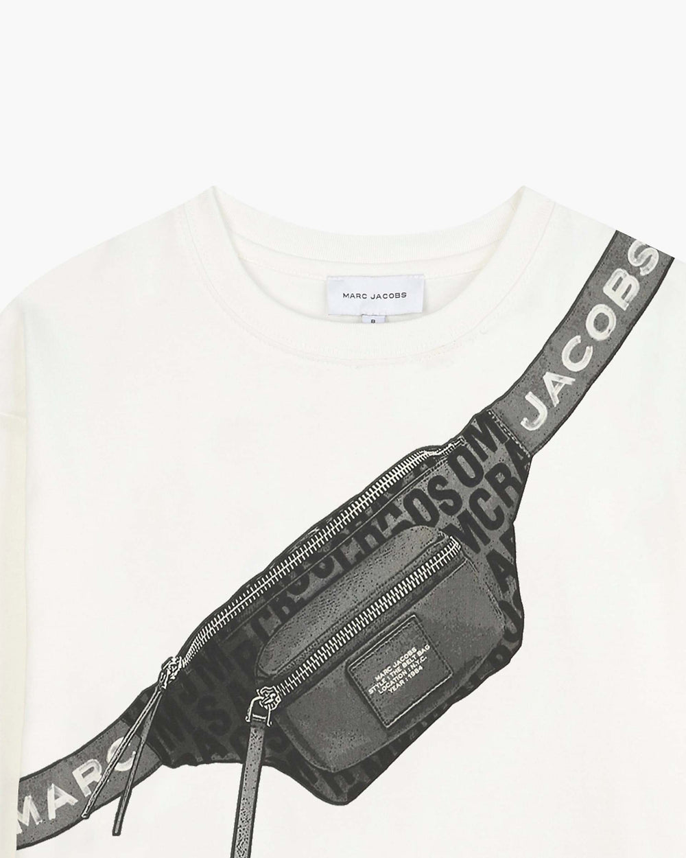 The Trompe Loeil Tee - White